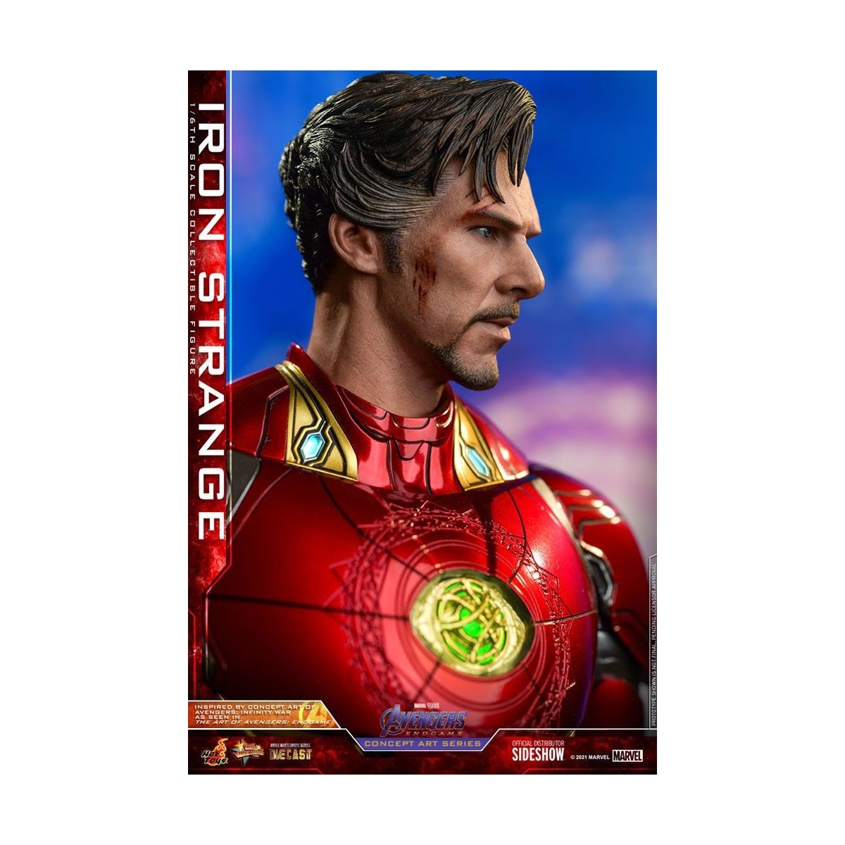 Hot toys 1/6 Vengadores: Endgame Iron Strange Concept Art Series PVC 1/6