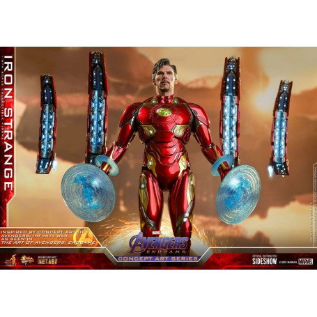 Hot toys 1/6 Vengadores: Endgame Iron Strange Concept Art Series PVC 1/6