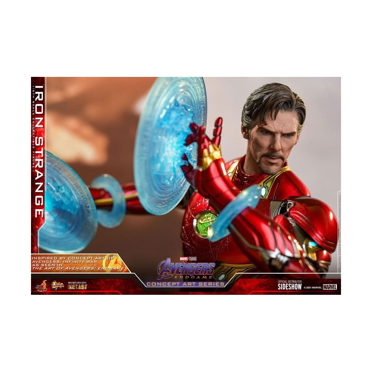 Hot toys 1/6 Vengadores: Endgame Iron Strange Concept Art Series PVC 1/6