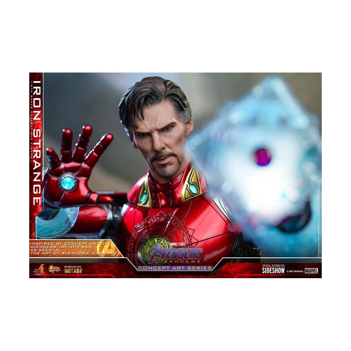 Hot toys 1/6 Vengadores: Endgame Iron Strange Concept Art Series PVC 1/6