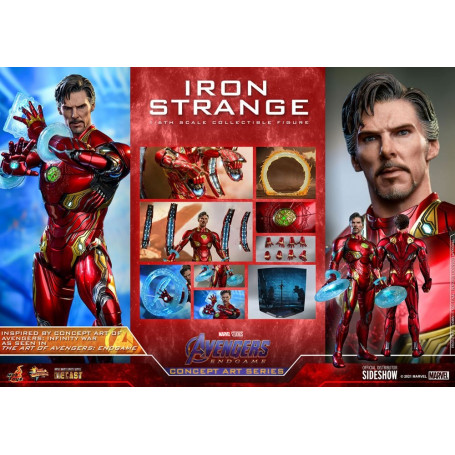 Hot toys 1/6 Vengadores: Endgame Iron Strange Concept Art Series PVC 1/6