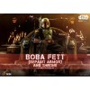Hot Toys Star Wars The Mandalorian - Boba Fett (Armadura repintada) y Trono 1/6 Obra maestra de la película