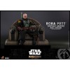 Hot Toys Star Wars The Mandalorian - Boba Fett (Armadura repintada) y Trono 1/6 Obra maestra de la película