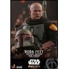 Hot Toys Star Wars The Mandalorian - Boba Fett (Armadura repintada) y Trono 1/6 Obra maestra de la película