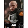 Hot Toys Star Wars The Mandalorian - Boba Fett (Armadura repintada) y Trono 1/6 Obra maestra de la película