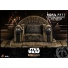 Hot Toys Star Wars The Mandalorian - Boba Fett (Armadura repintada) y Trono 1/6 Obra maestra de la película