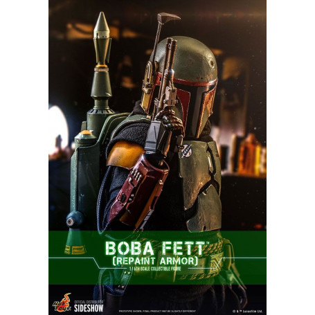 Hot Toys Star Wars The Mandalorian - Boba Fett (Armadura repintada) 1/6 Obra maestra de la película