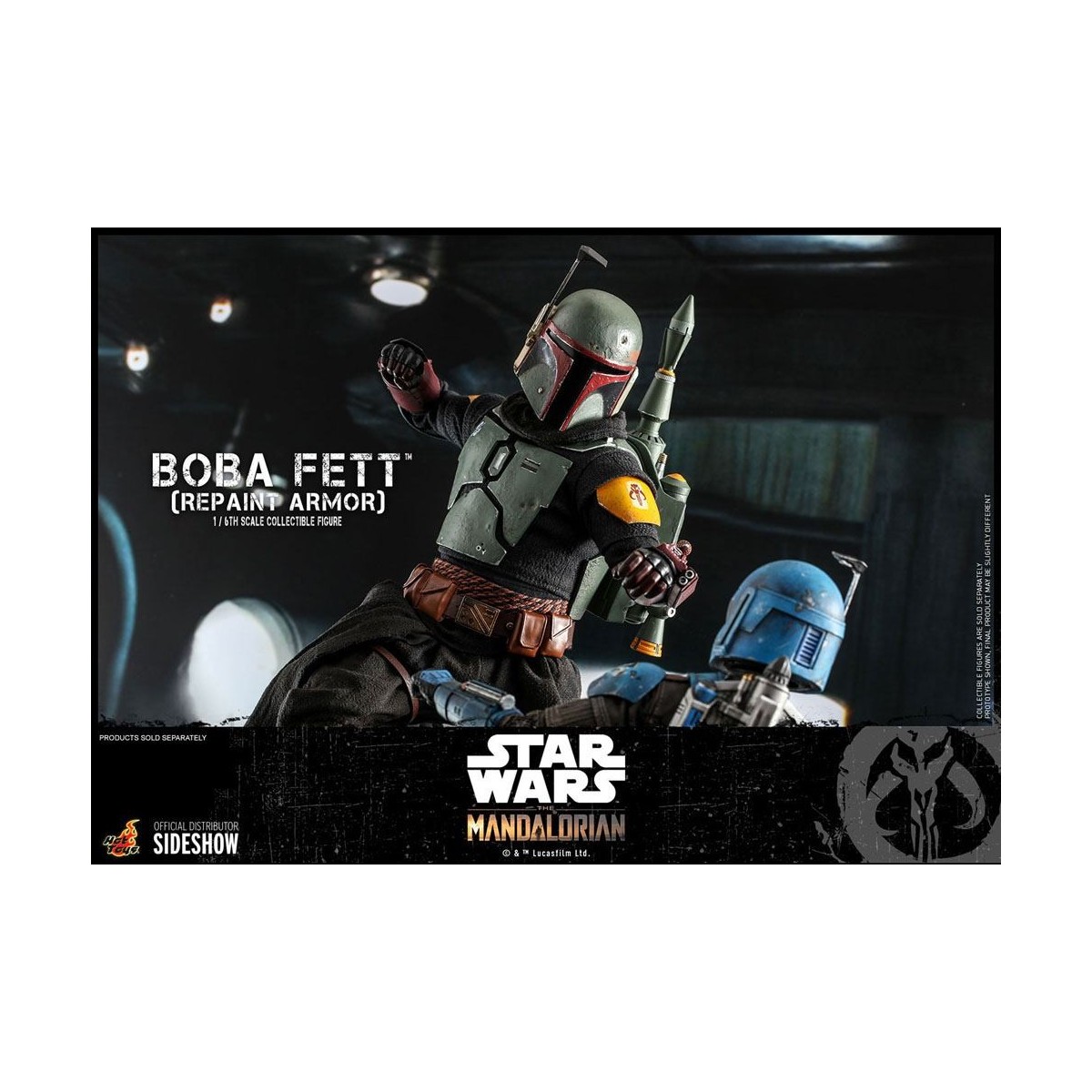 Hot Toys Star Wars The Mandalorian - Boba Fett (Armadura repintada) 1/6 Obra maestra de la película