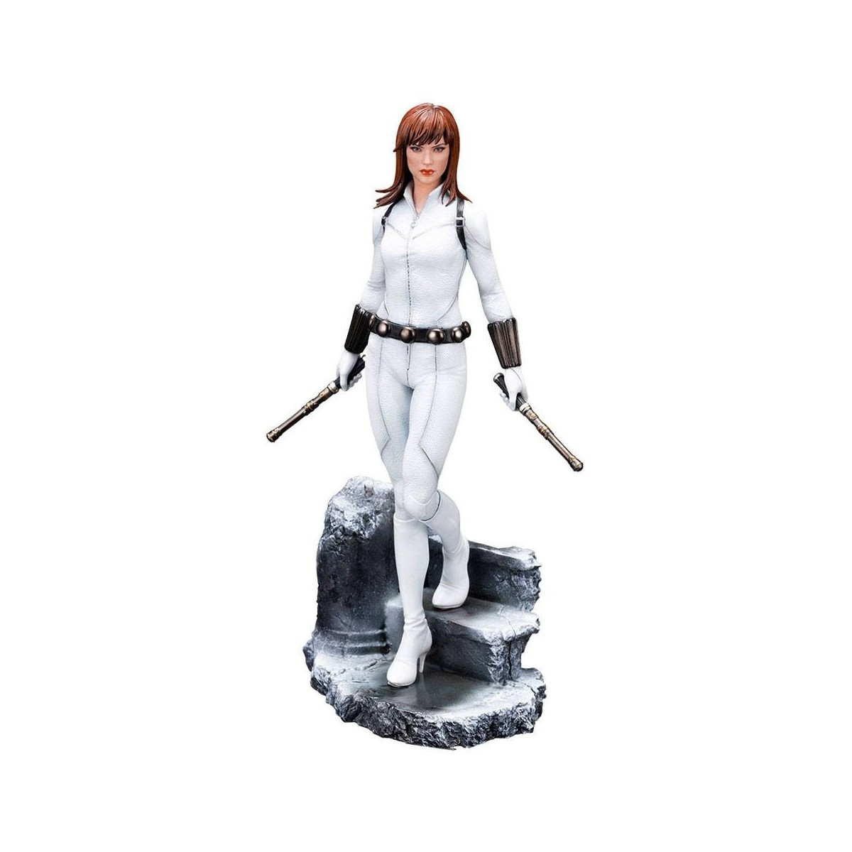 Kotobukiya Marvel Universe - Black Widow White Costume Limited Edition - ARTFX Premier 1/10