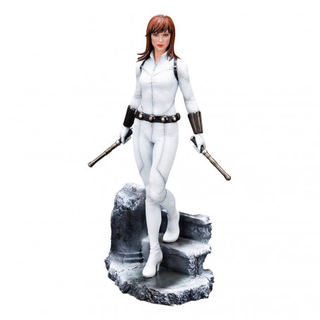 Kotobukiya Marvel Universe - Black Widow White Costume Limited Edition - ARTFX Premier 1/10