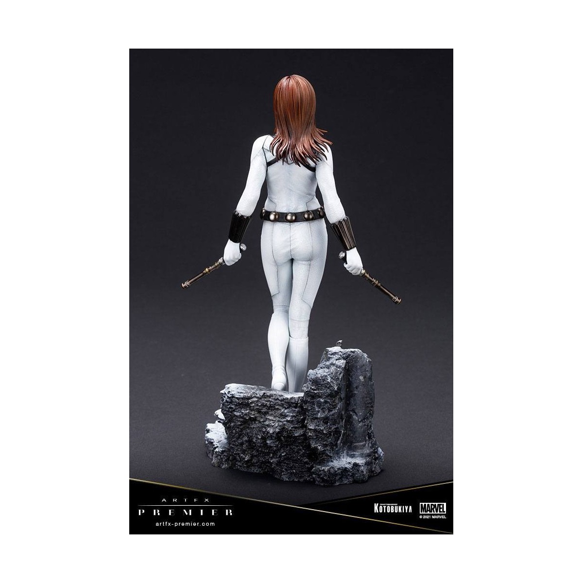 Kotobukiya Marvel Universe - Black Widow White Costume Limited Edition - ARTFX Premier 1/10