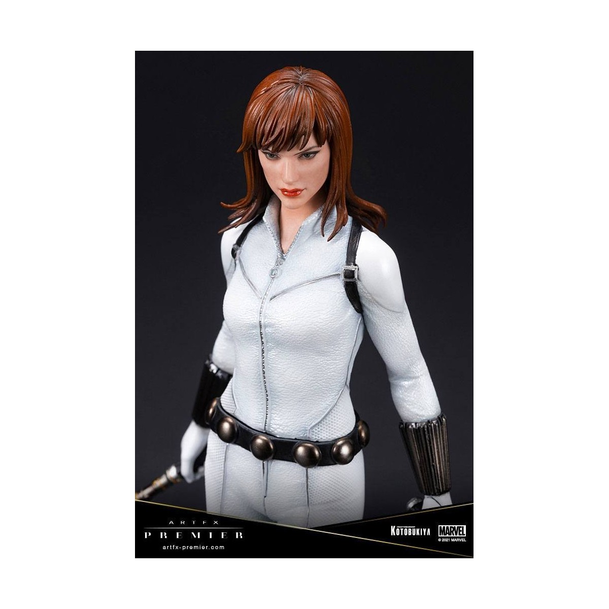 Kotobukiya Marvel Universe - Black Widow White Costume Limited Edition - ARTFX Premier 1/10