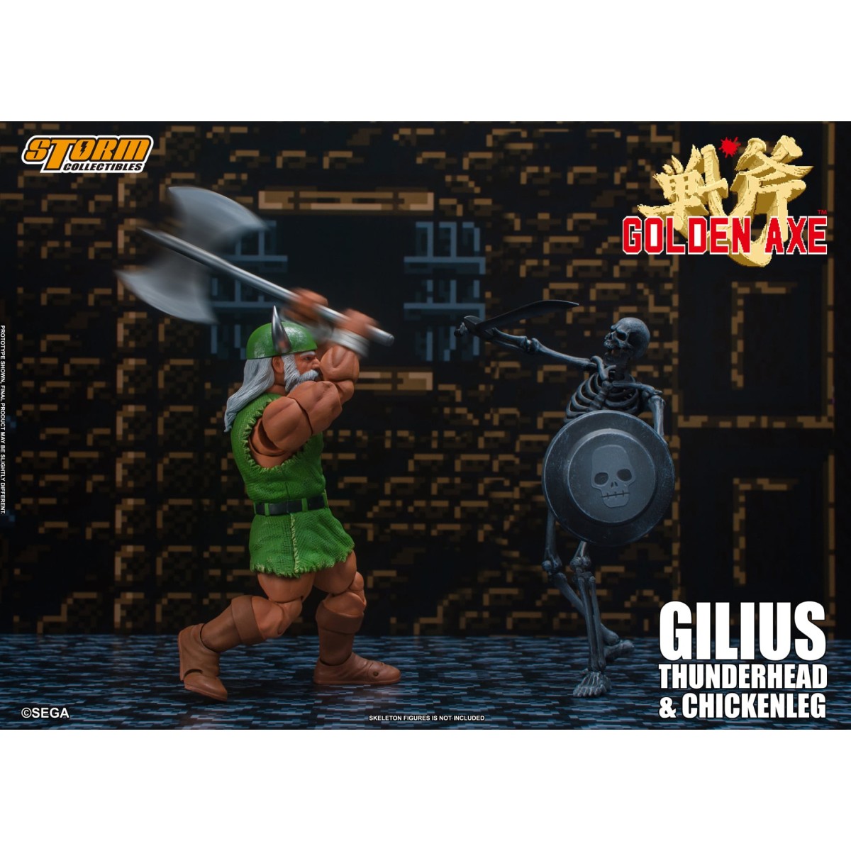 Storm Collectibles - Golden Axe - Gilius Thunderhead & Chickenleg