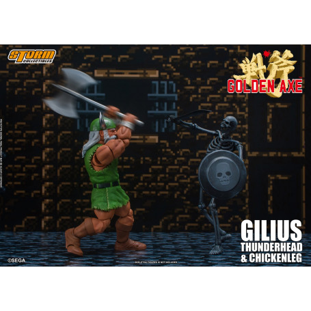 Storm Collectibles - Golden Axe - Gilius Thunderhead & Chickenleg