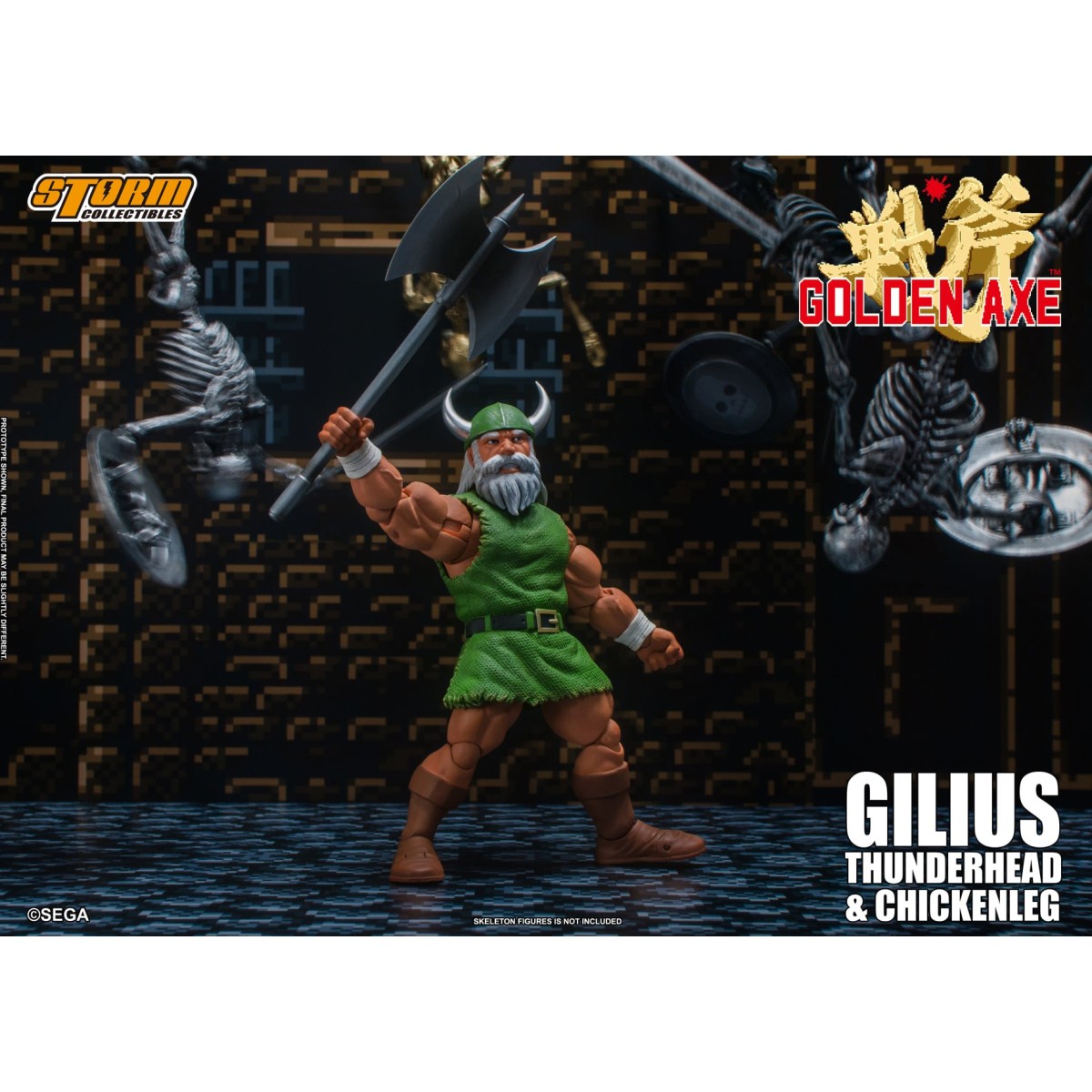 Storm Collectibles - Golden Axe - Gilius Thunderhead & Chickenleg