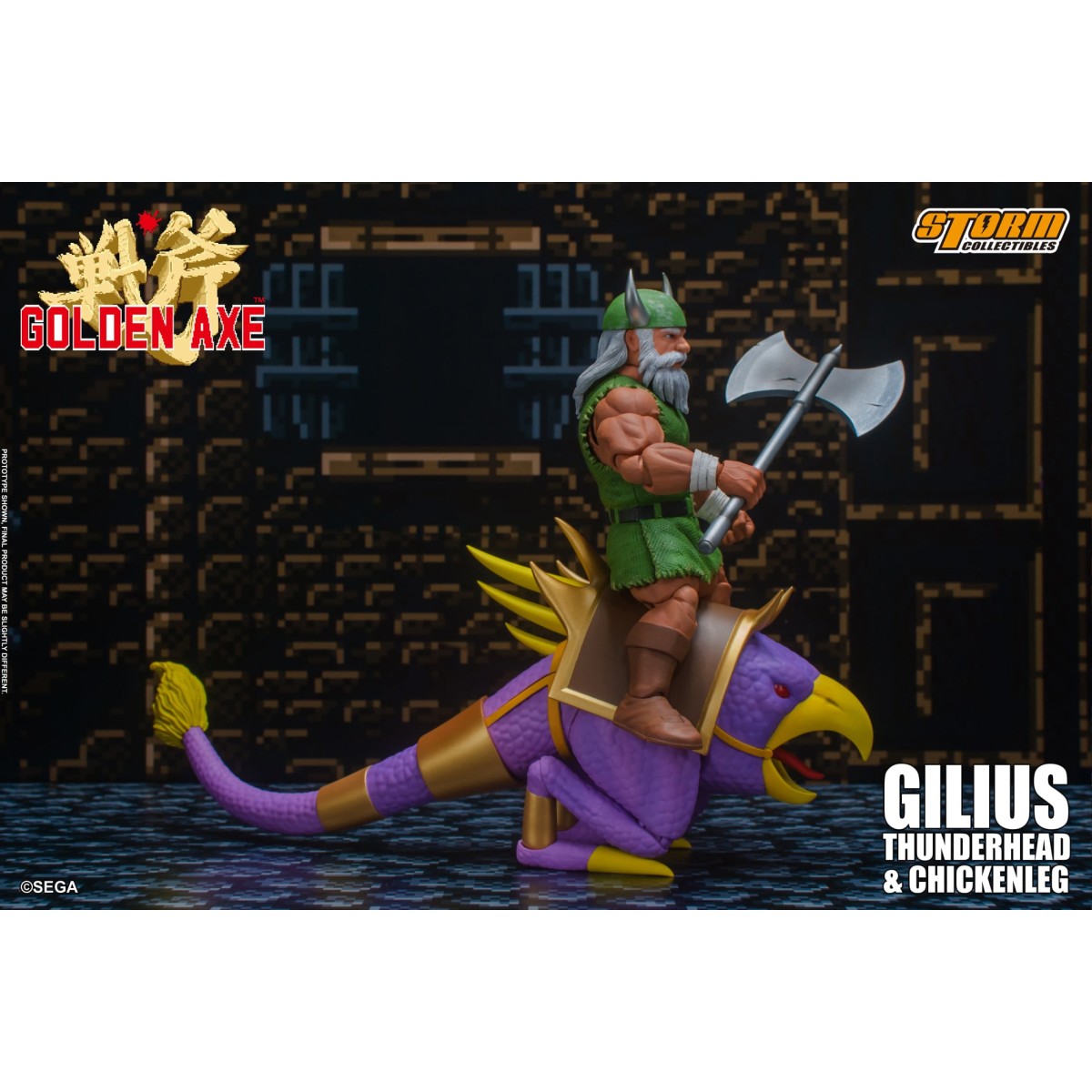 Storm Collectibles - Golden Axe - Gilius Thunderhead & Chickenleg