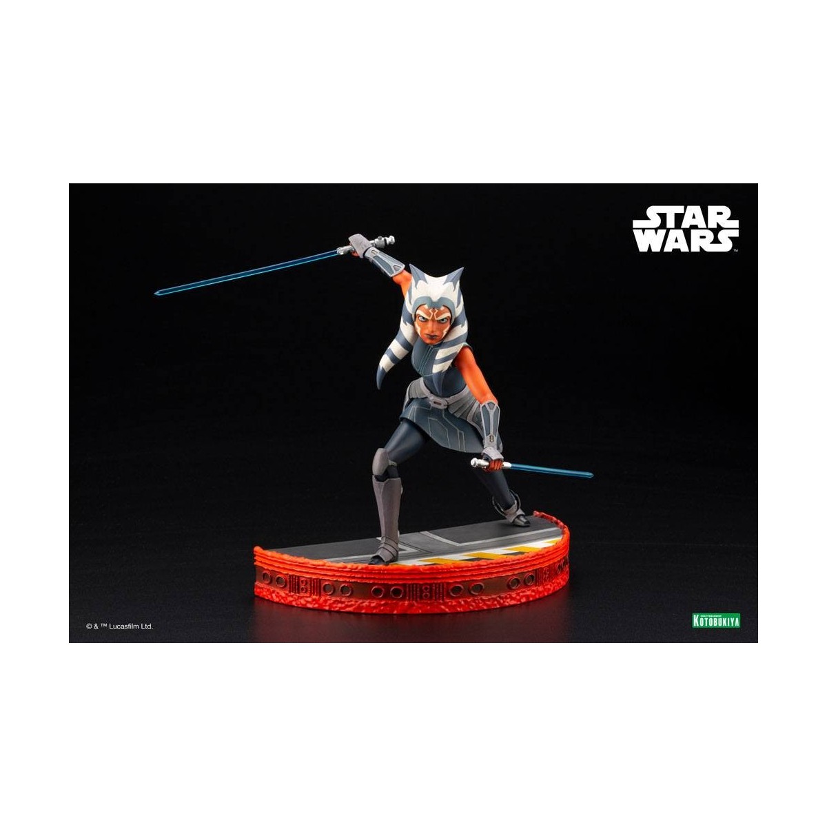 Star Wars - ARTFX kotobukiya - Ahsoka Tano - The Clone Wars Estatua de PVC ARTFX 1/7