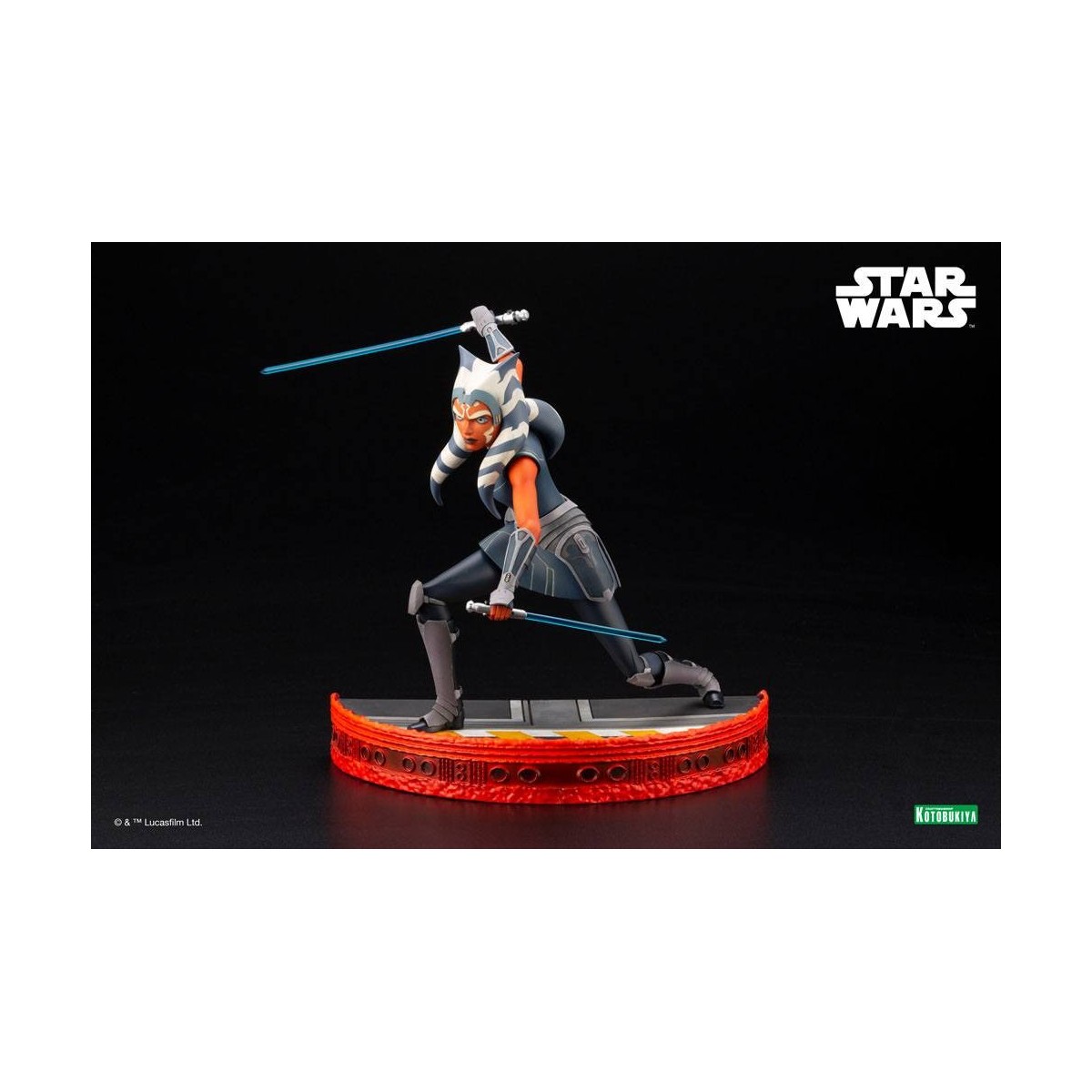 Star Wars - ARTFX kotobukiya - Ahsoka Tano - The Clone Wars Estatua de PVC ARTFX 1/7