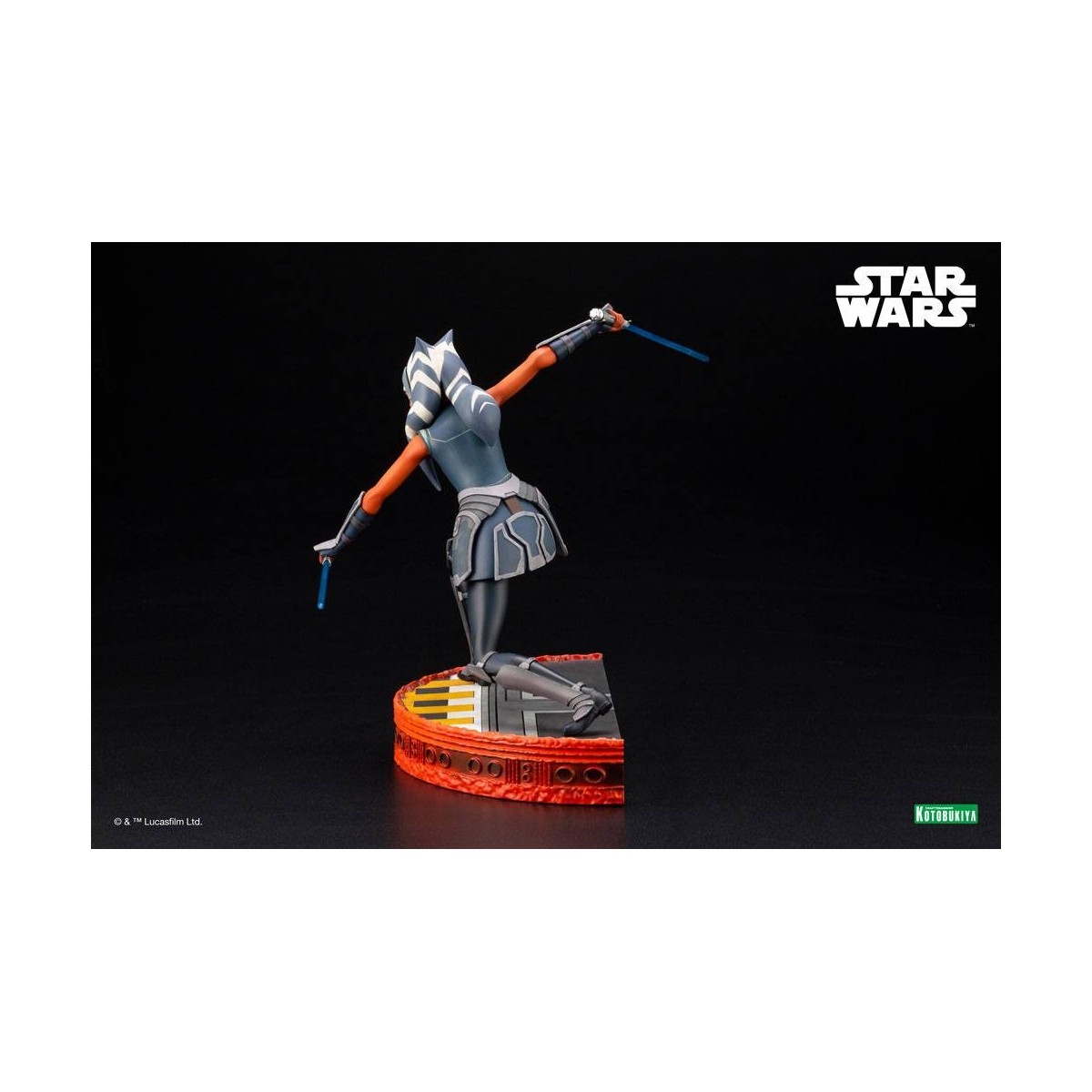 Star Wars - ARTFX kotobukiya - Ahsoka Tano - The Clone Wars Estatua de PVC ARTFX 1/7