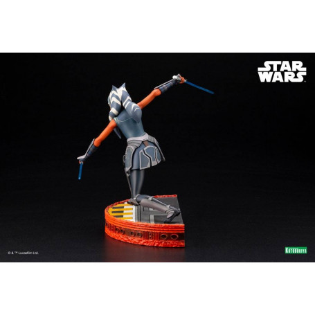 Star Wars - ARTFX kotobukiya - Ahsoka Tano - The Clone Wars Estatua de PVC ARTFX 1/7