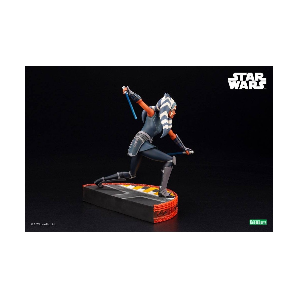Star Wars - ARTFX kotobukiya - Ahsoka Tano - The Clone Wars Estatua de PVC ARTFX 1/7