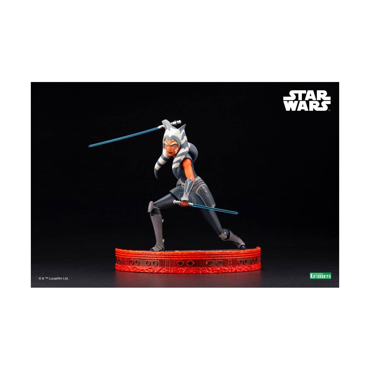 Star Wars - ARTFX kotobukiya - Ahsoka Tano - The Clone Wars Estatua de PVC ARTFX 1/7