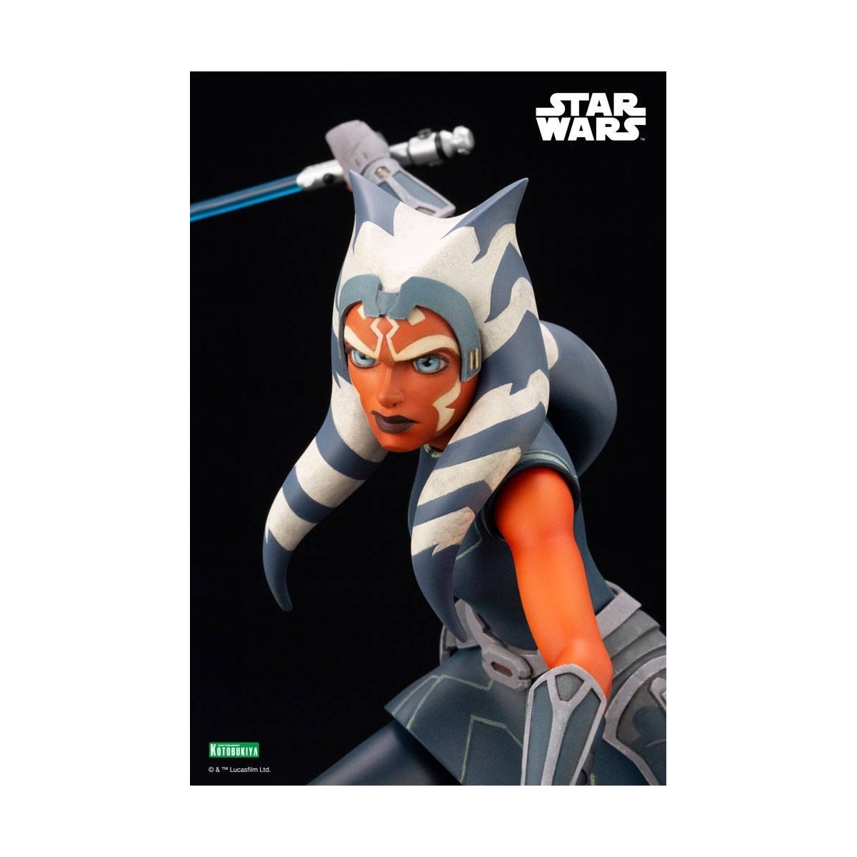 Star Wars - ARTFX kotobukiya - Ahsoka Tano - The Clone Wars Estatua de PVC ARTFX 1/7