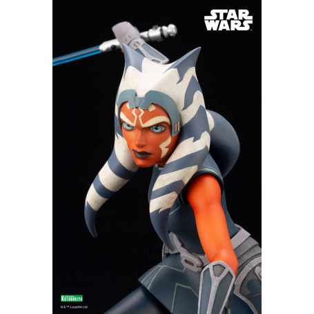 Star Wars - ARTFX kotobukiya - Ahsoka Tano - The Clone Wars Estatua de PVC ARTFX 1/7