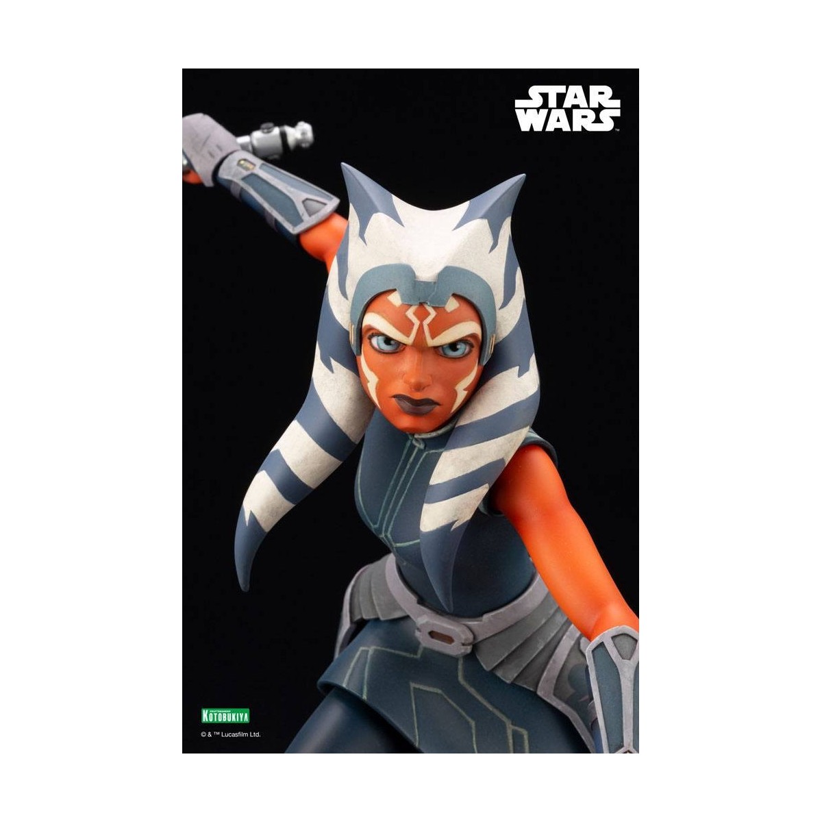 Star Wars - ARTFX kotobukiya - Ahsoka Tano - The Clone Wars Estatua de PVC ARTFX 1/7