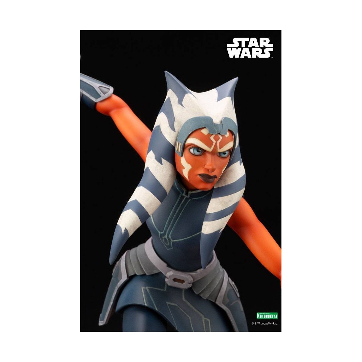 Star Wars - ARTFX kotobukiya - Ahsoka Tano - The Clone Wars Estatua de PVC ARTFX 1/7