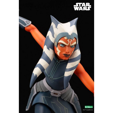 Star Wars - ARTFX kotobukiya - Ahsoka Tano - The Clone Wars Estatua de PVC ARTFX 1/7