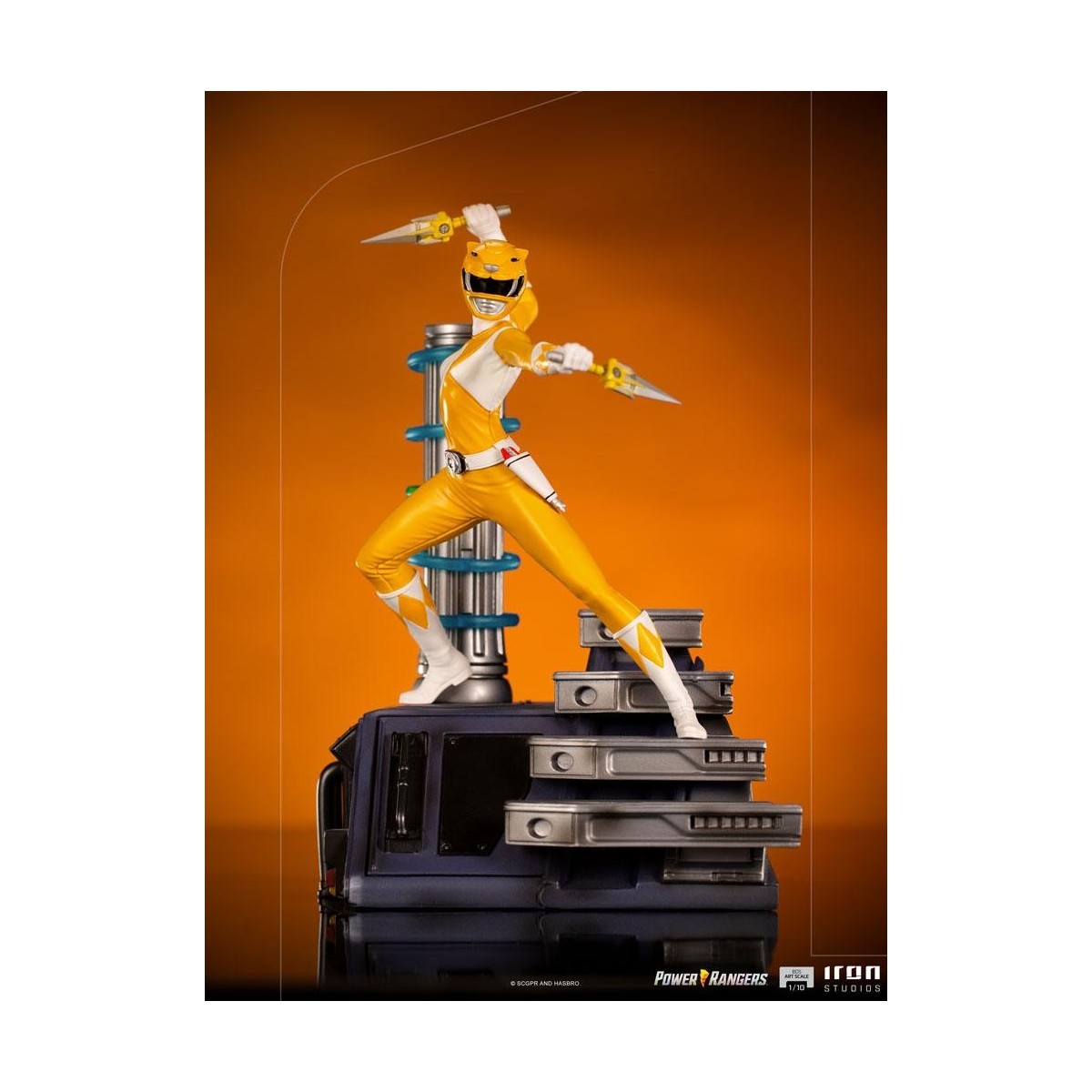 Iron Studios - Ranger Amarillo - Power Rangers BDSArt Escala 1/10