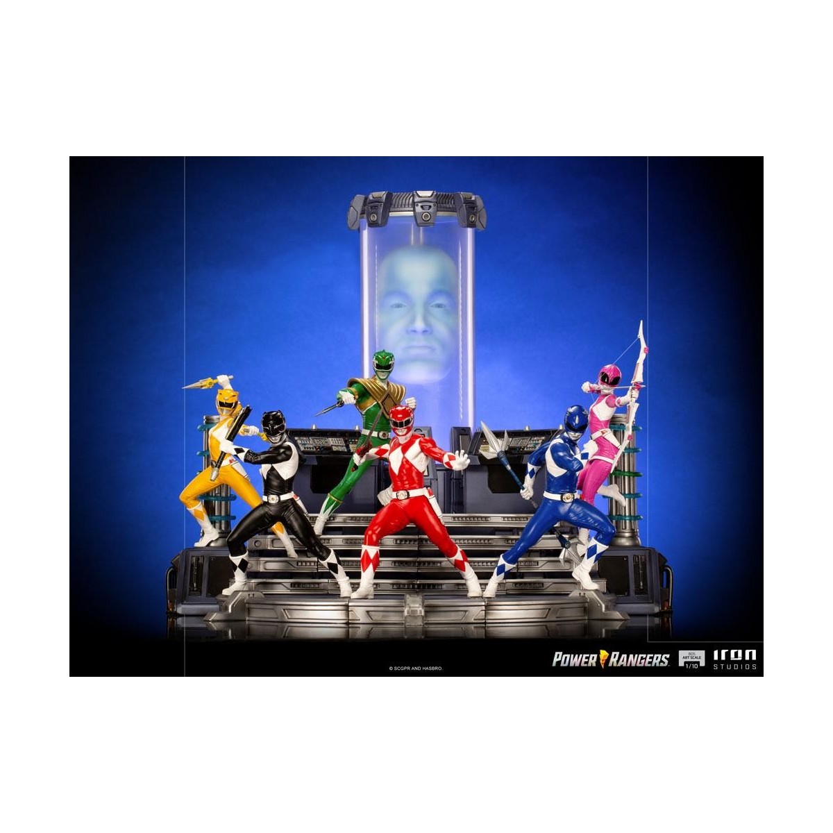 Iron Studios - Ranger Amarillo - Power Rangers BDSArt Escala 1/10