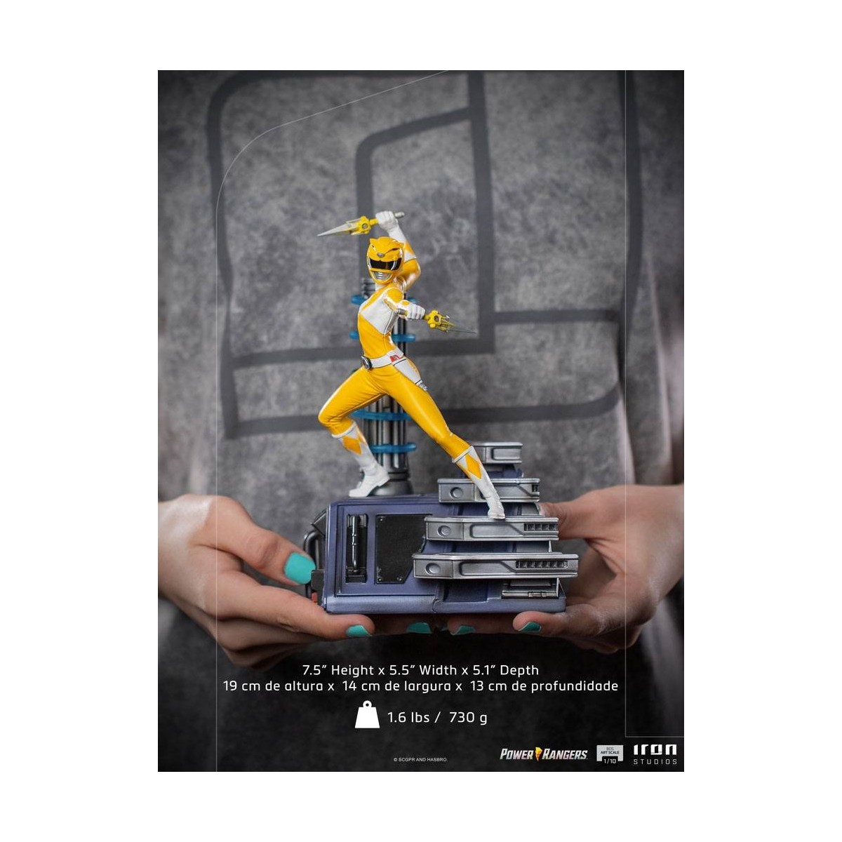 Iron Studios - Ranger Amarillo - Power Rangers BDSArt Escala 1/10
