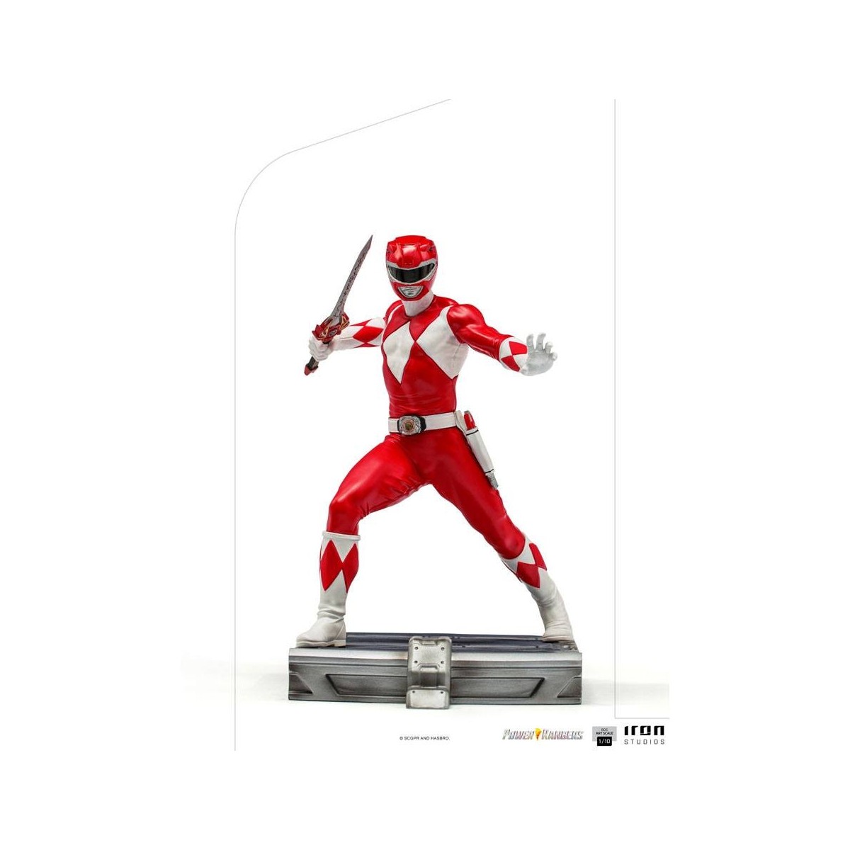 Iron Studios - Ranger Rojo - Power Rangers BDSArt Escala 1/10