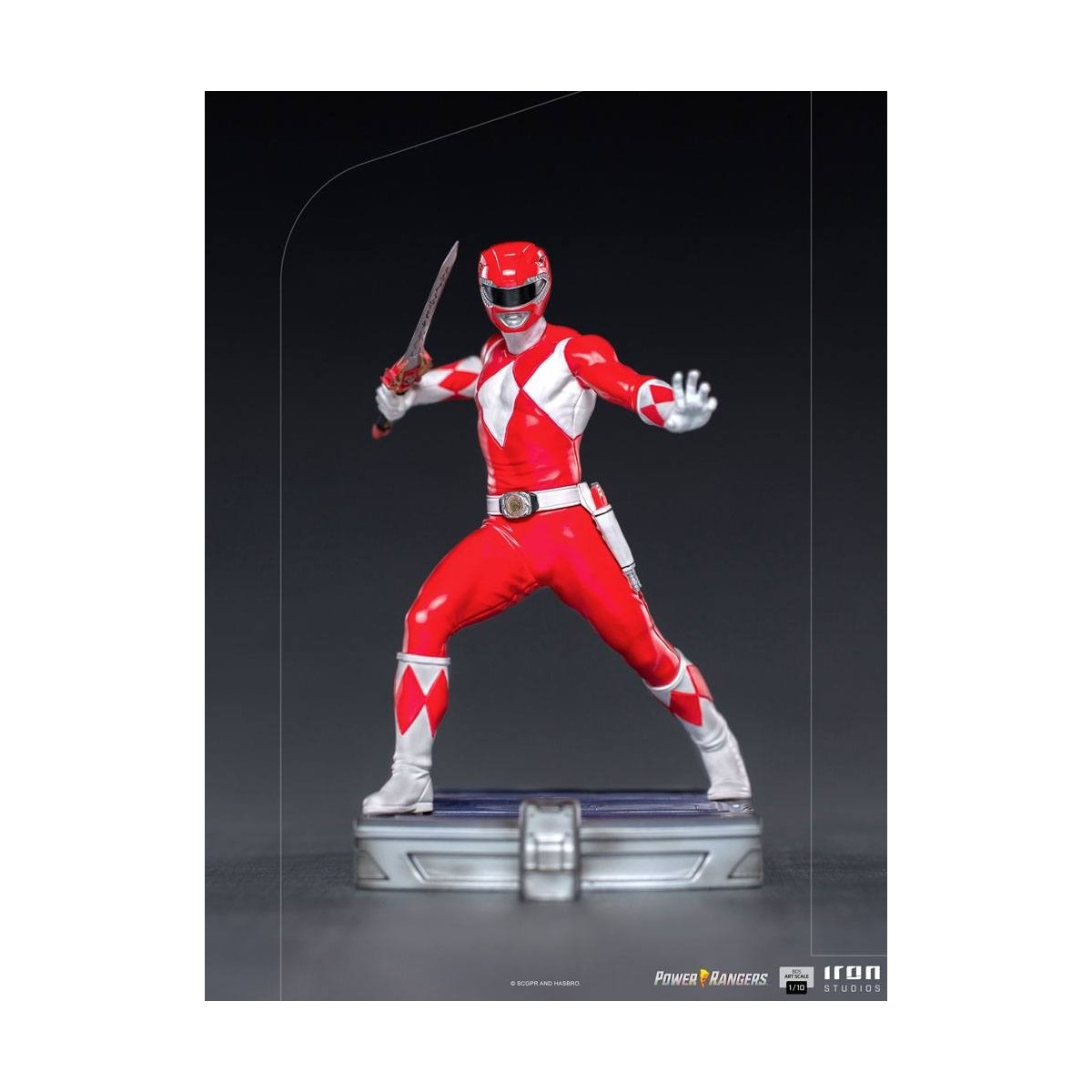 Iron Studios - Ranger Rojo - Power Rangers BDSArt Escala 1/10