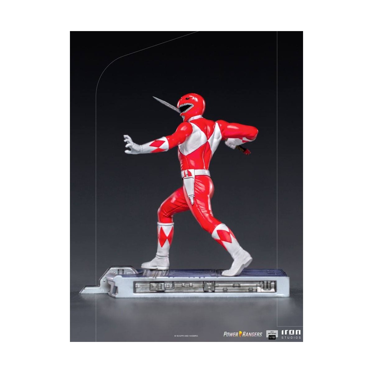 Iron Studios - Ranger Rojo - Power Rangers BDSArt Escala 1/10