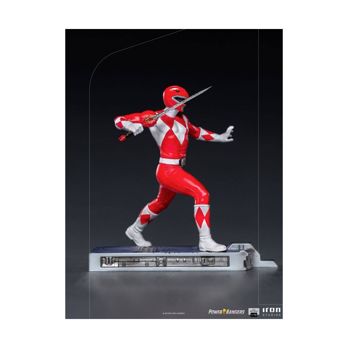 Iron Studios - Ranger Rojo - Power Rangers BDSArt Escala 1/10