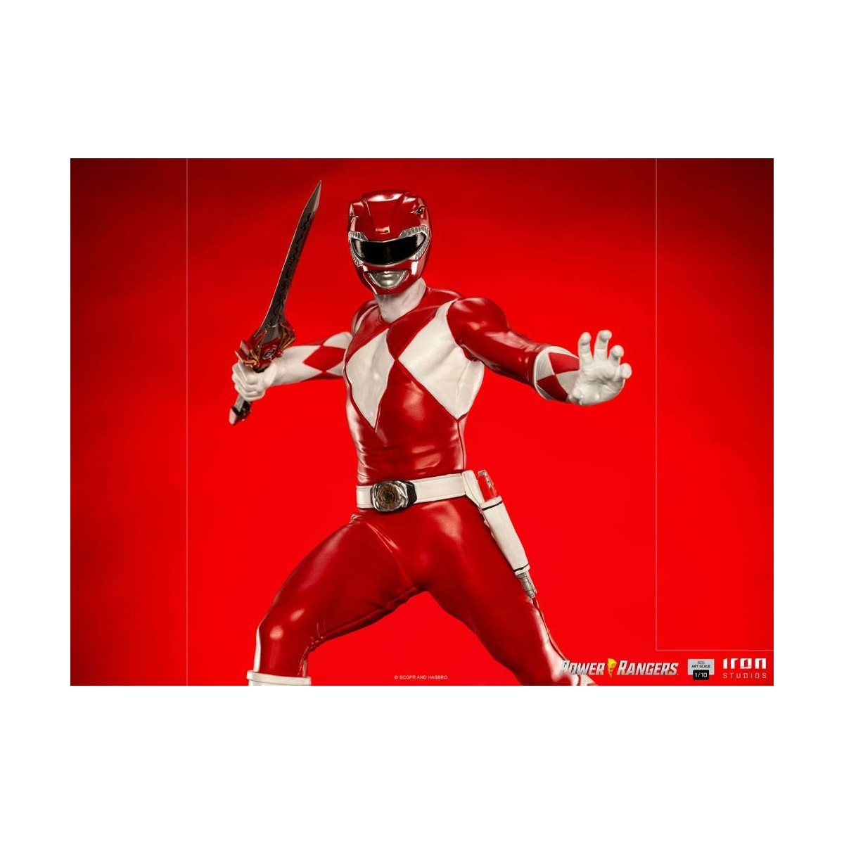 Iron Studios - Ranger Rojo - Power Rangers BDSArt Escala 1/10