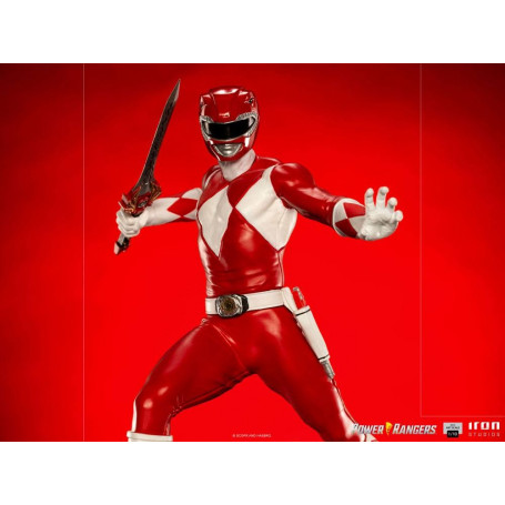 Iron Studios - Ranger Rojo - Power Rangers BDSArt Escala 1/10