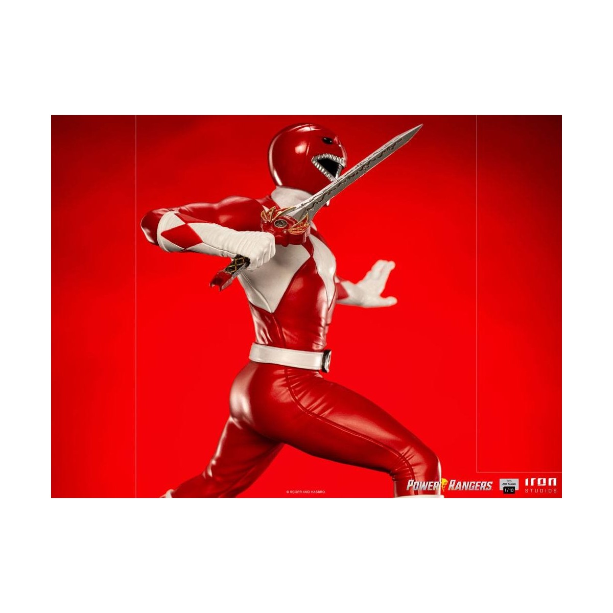 Iron Studios - Ranger Rojo - Power Rangers BDSArt Escala 1/10