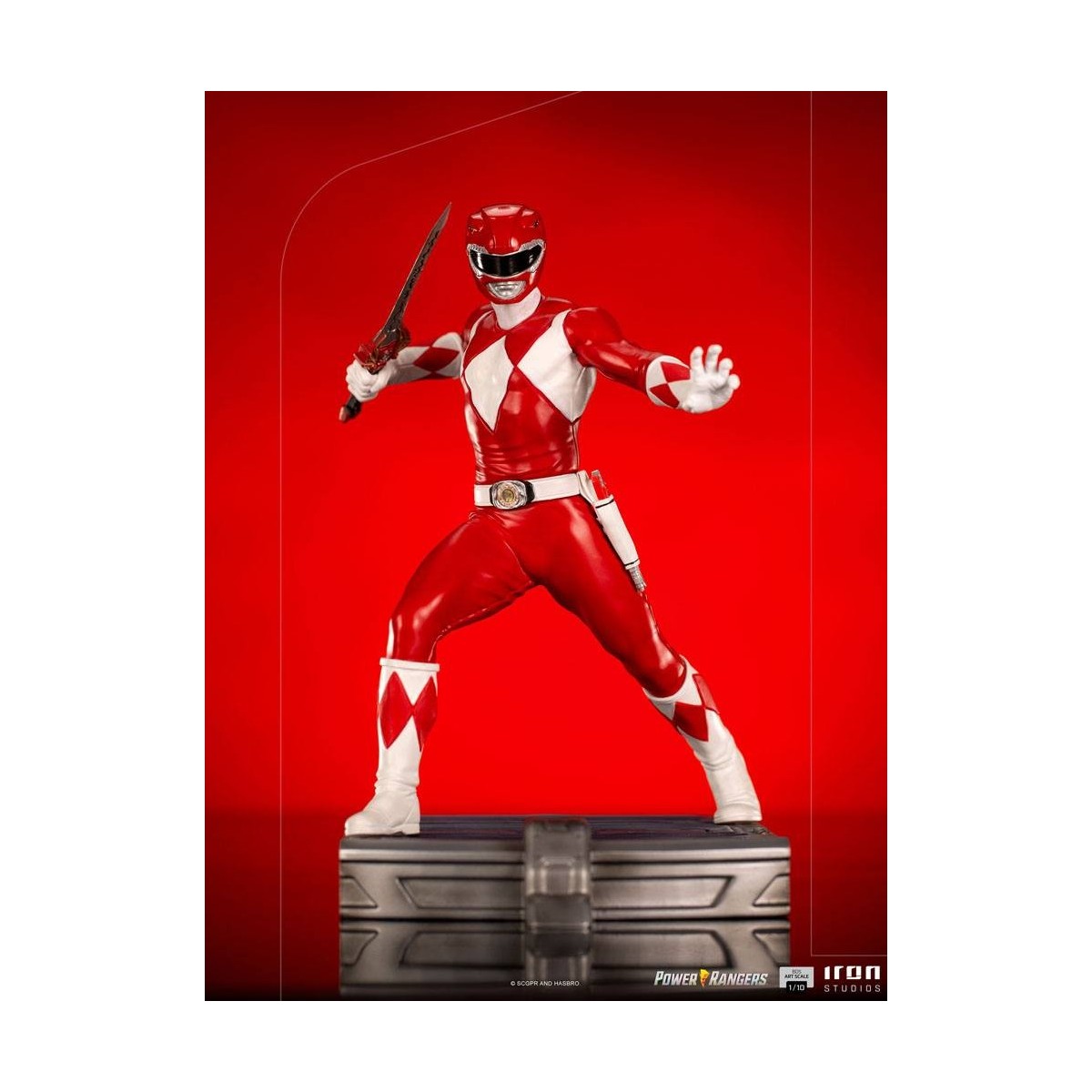 Iron Studios - Ranger Rojo - Power Rangers BDSArt Escala 1/10