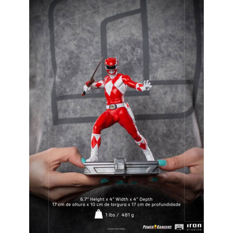 Iron Studios - Ranger Rojo - Power Rangers BDSArt Escala 1/10