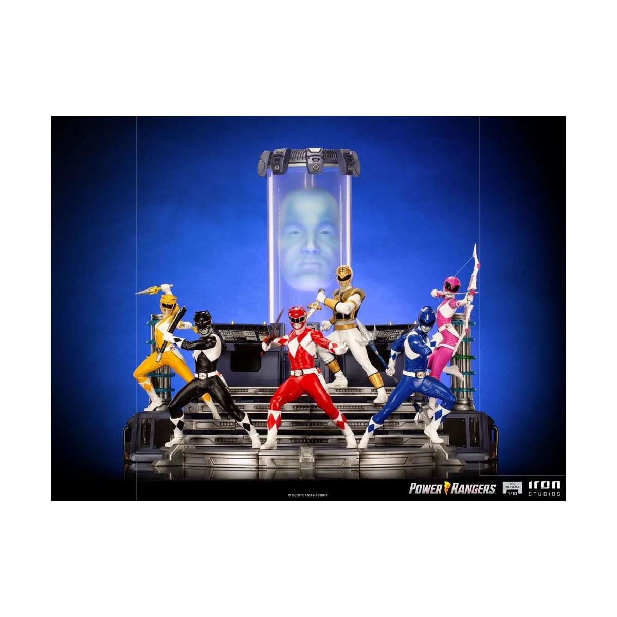 Iron Studios - Ranger Azul - Power Rangers BDSArt Escala 1/10