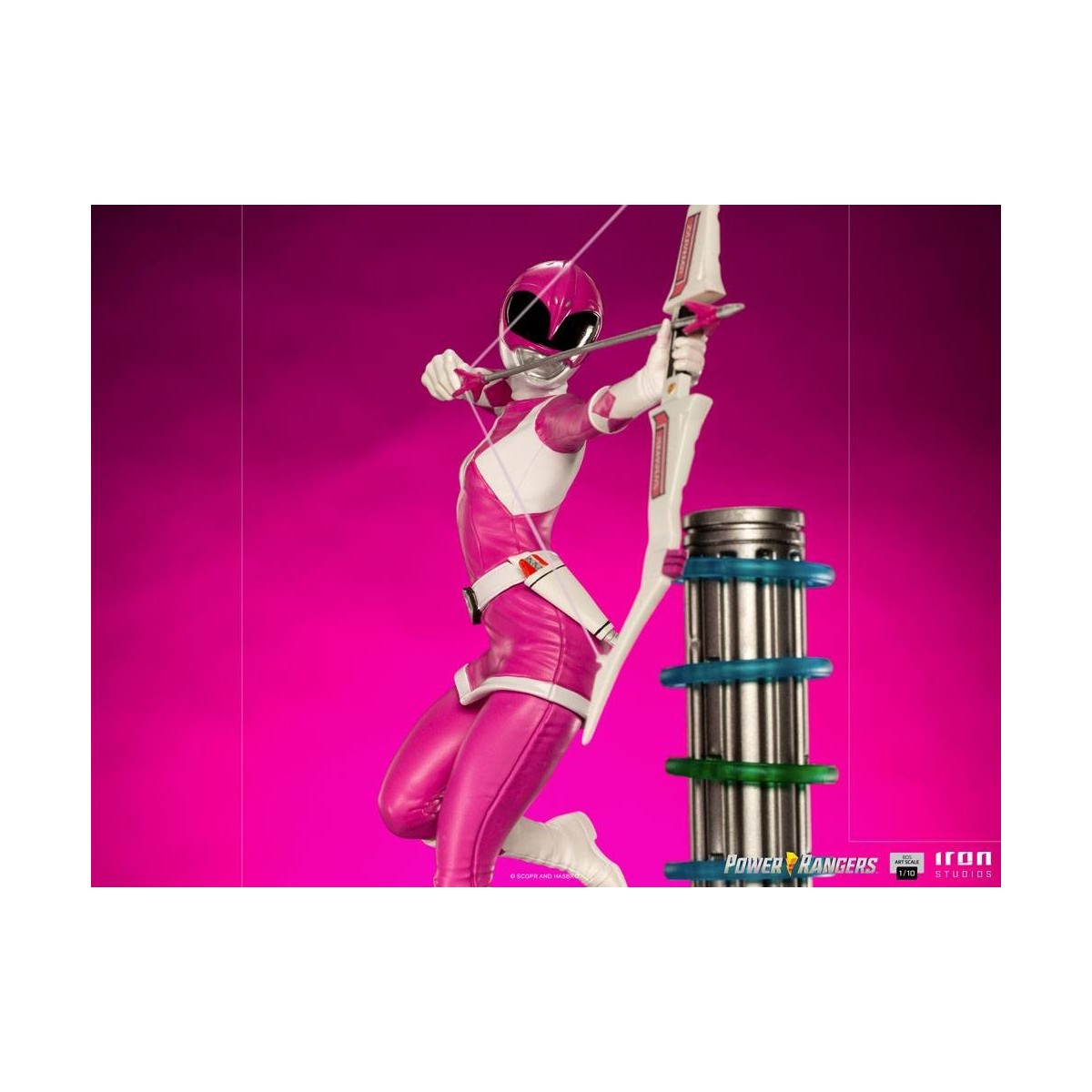 Iron Studios - Ranger Rosa - Power Rangers BDSArt Escala 1/10