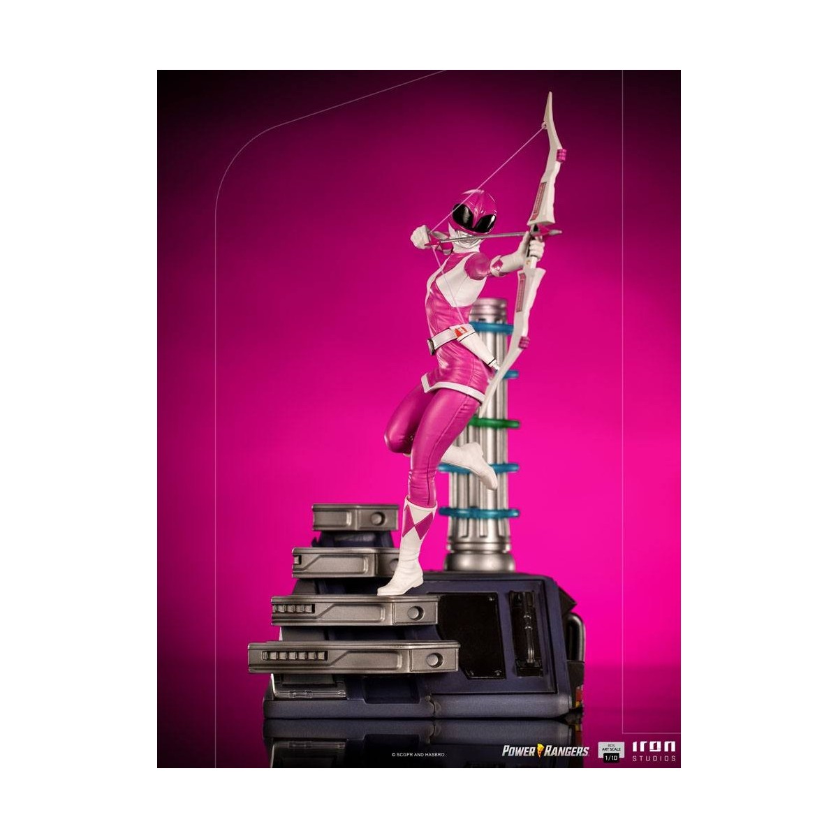 Iron Studios - Ranger Rosa - Power Rangers BDSArt Escala 1/10