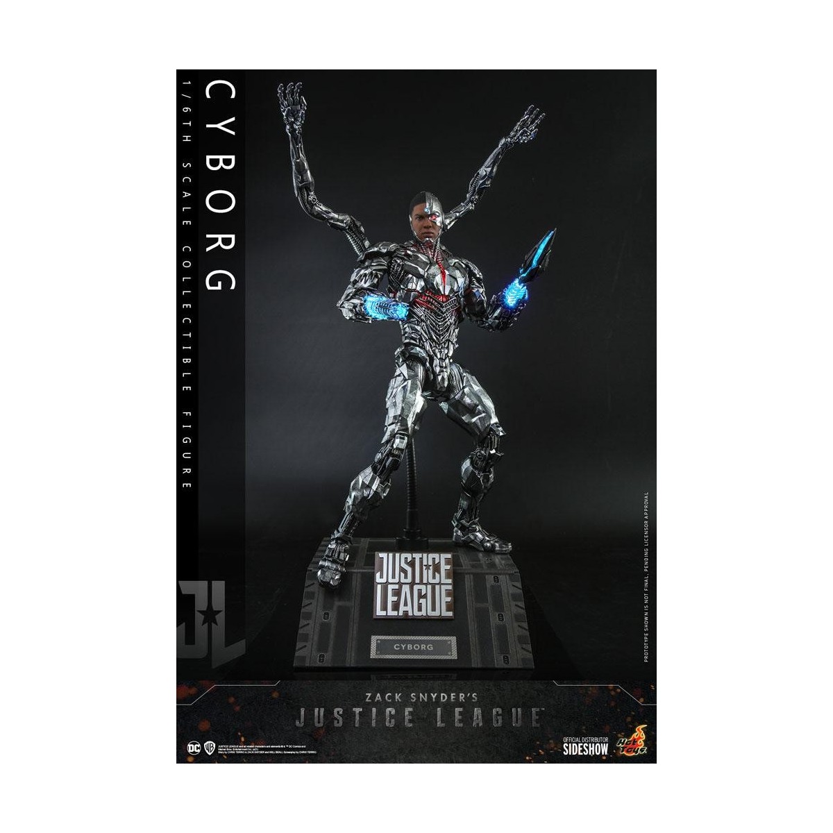 Hot Toys - Liga de la Justicia de Zack Snyder - CYBORG