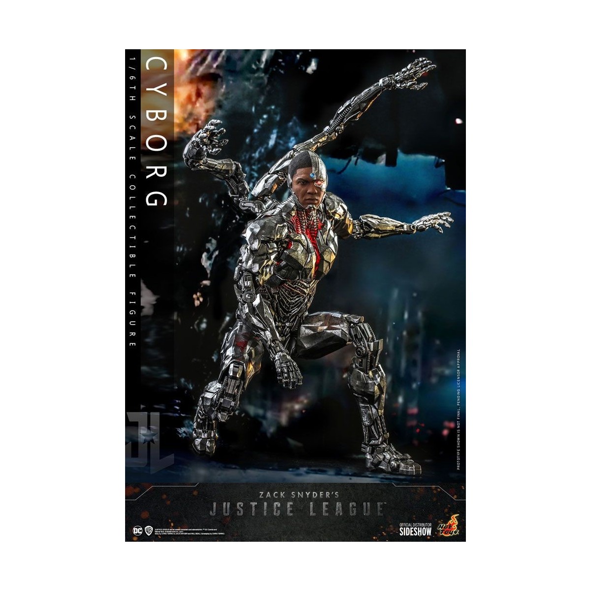Hot Toys - Liga de la Justicia de Zack Snyder - CYBORG