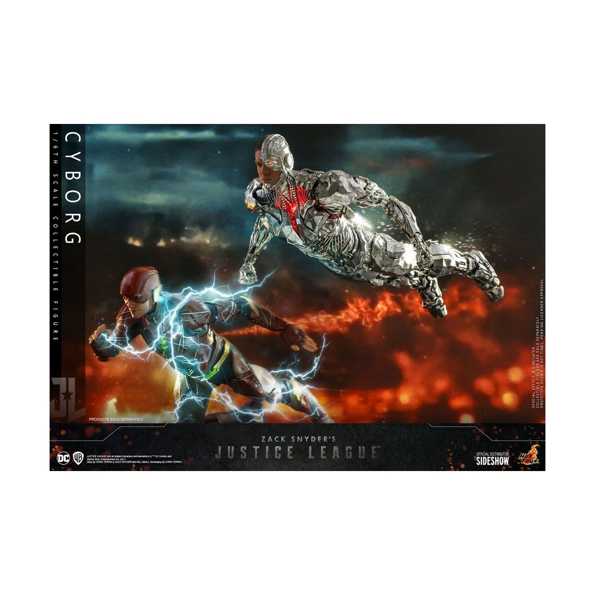 Hot Toys - Liga de la Justicia de Zack Snyder - CYBORG