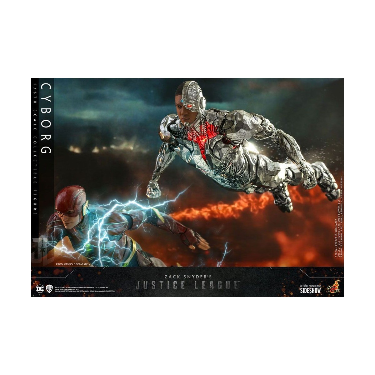 Hot Toys - Liga de la Justicia de Zack Snyder - CYBORG